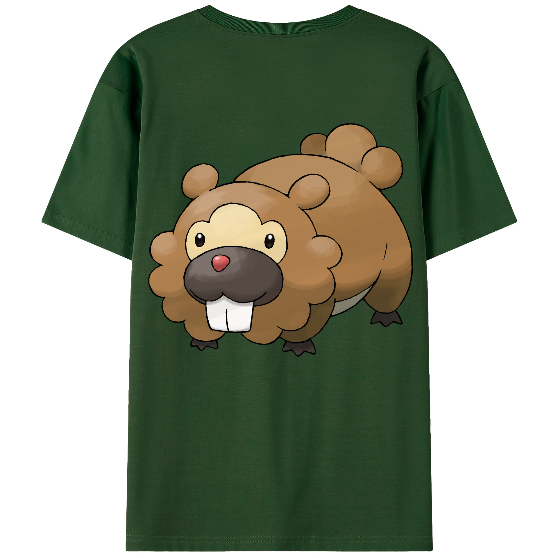（画像用） ポケットモンスター Pokémon 綿100％半袖Tシャツ（背面プリント）